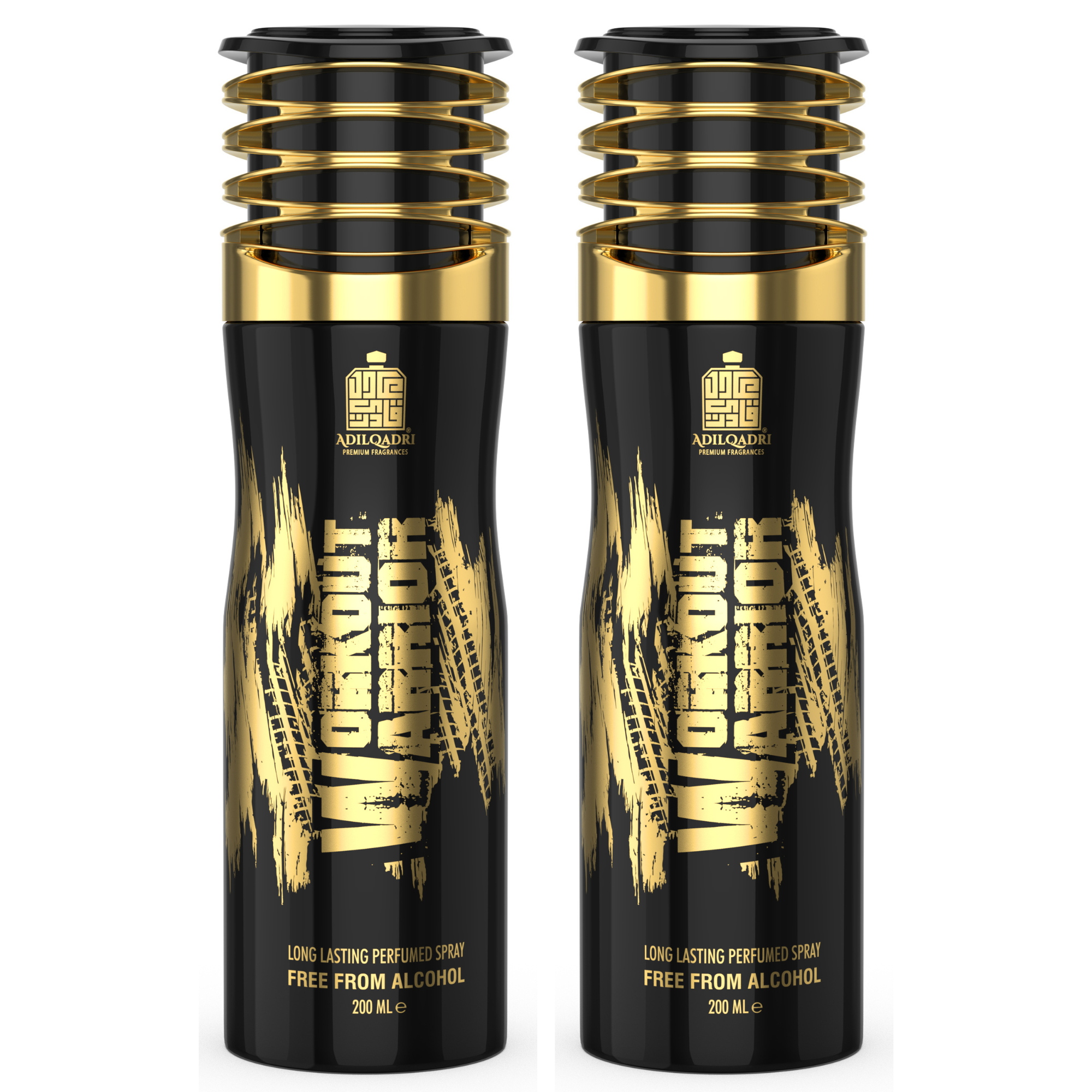Workout Warrior Non Alcoholic Gym Deodorant Body Spray 200 ML
