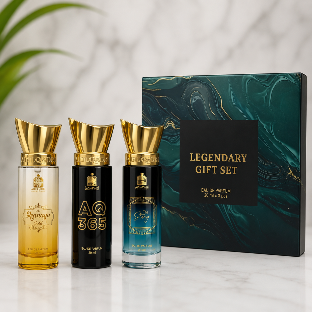 Legendary Gift Set 3 Pcs Set of Premium Perfume Spray