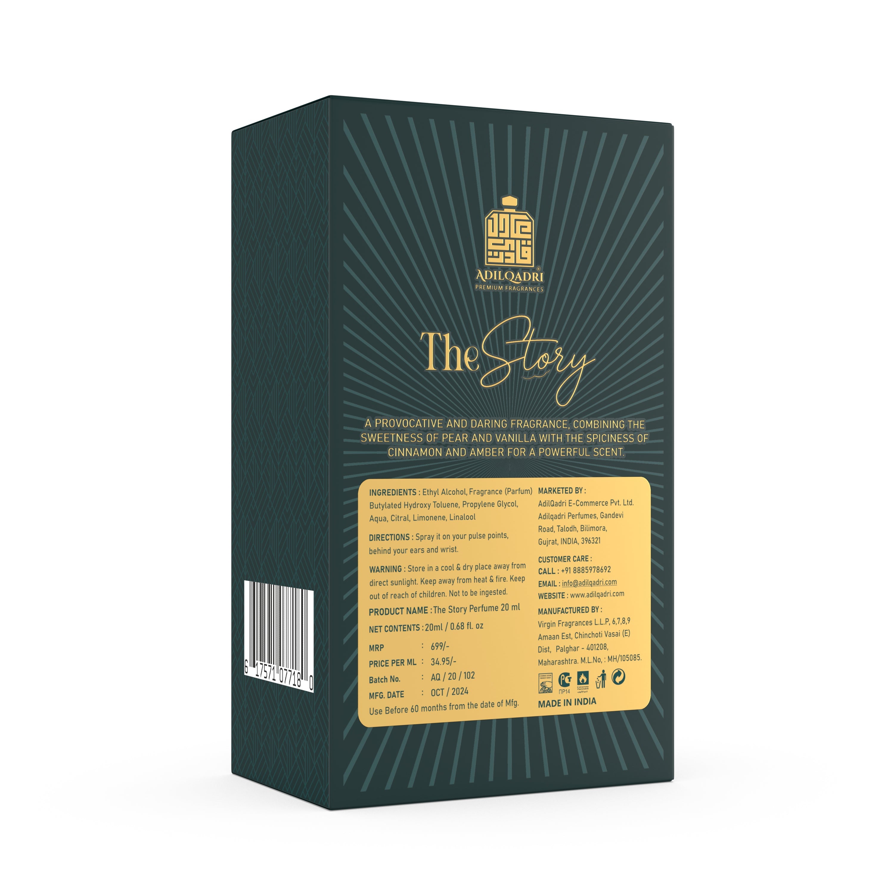 The Story Perfume Spray